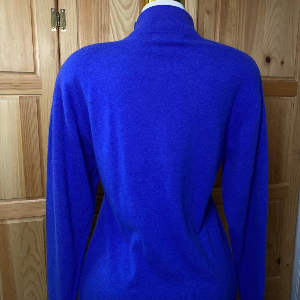 True Vintage Rabbit Hair and Lambswool Luxury Old Money Asymmetric Button Dress - Picture 9 of 16